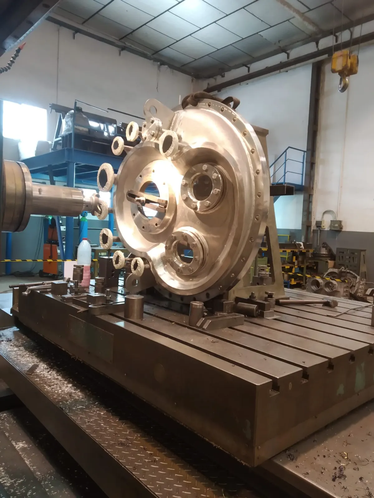 Mecanitzat de peça industrial de gran format
